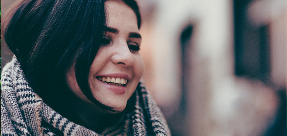 Young woman coping with anxiety