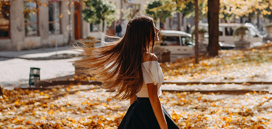 Young woman coping with anxiety