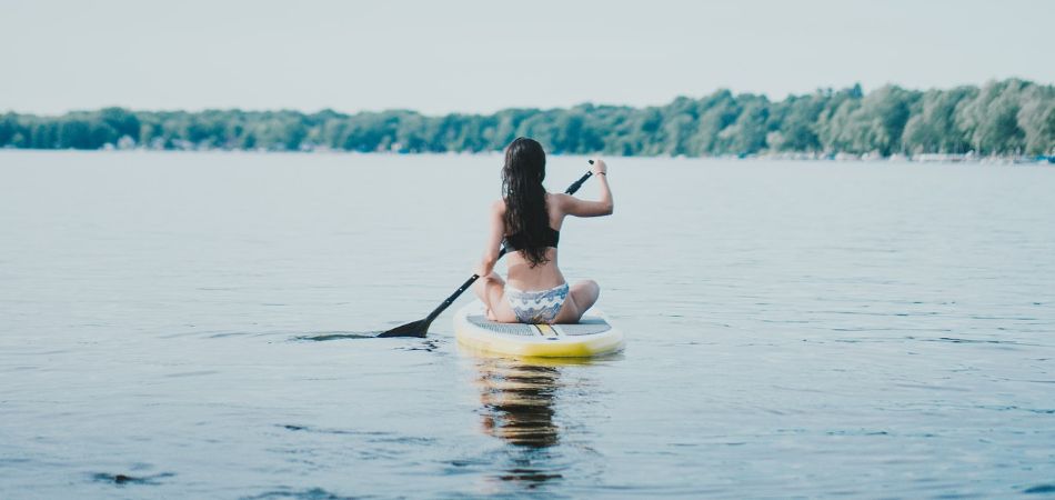 Paddleboarding for a summer good mood